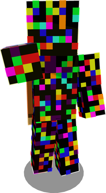 Mi skin de Minecraft en 3D